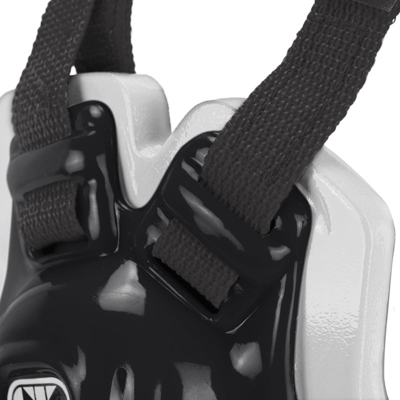 Cliff Keen Tornado Wrestling Headgear (Black/White/Black) - Image 4